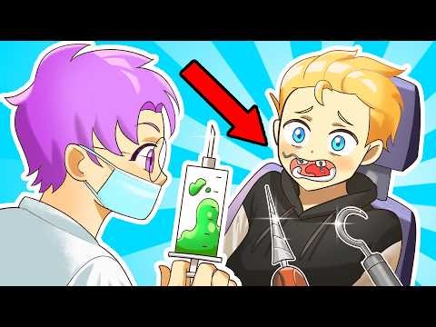 My DENTIST DISASTER! (LankyBox ANIMATED STORYTIME!)