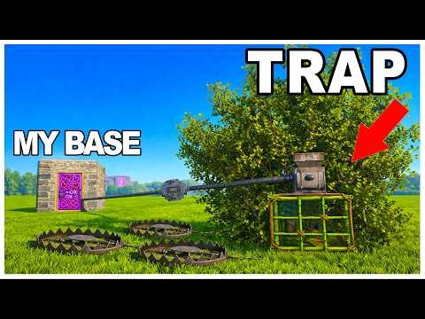 I Built A Hidden Trap That Sends Loot To My Base...
