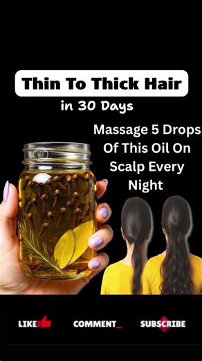 Thin To Thick Hair growth in 30 days #smallbusiness#totorial#beautytips #cosmetics#diy#viral#shorts