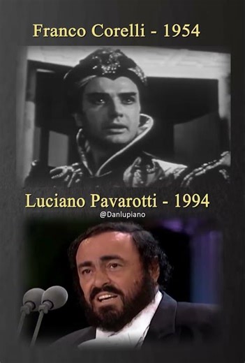 🔥 Franco Corelli Vs Luciano Pavarotti 👑 #francocorelli #pavarotti #nessumdorma #opera