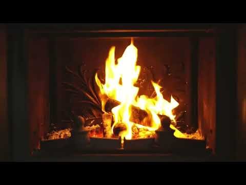 🔥 FIREPLACE 10 MINUTES Relaxing Fire Burning Video & Crackling Fireplace Sounds1080p+medium