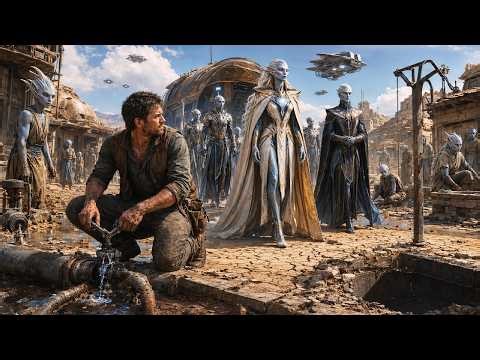 Alien Queen Came to Tax a Starving Village and Found a Human Feeding Them Quietly | HFY story
