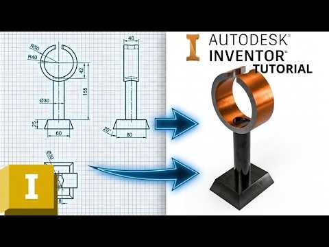 Autodesk Inventor Tutorial Beginner Series - How to Extrude with taper Angle
