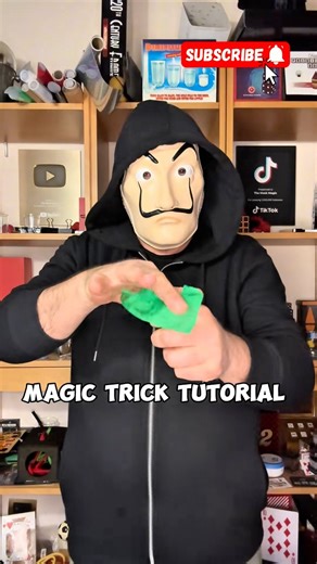 Wow! Silk Color Changing Trick Revealed 🪄 #magic #tricks #magicians #magictricks #foryou | The Mask Magic Tricks Revealed