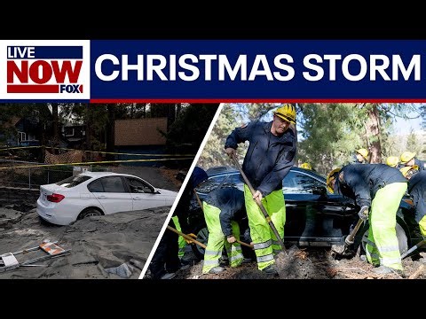 Christmas storm rolls through Southern California