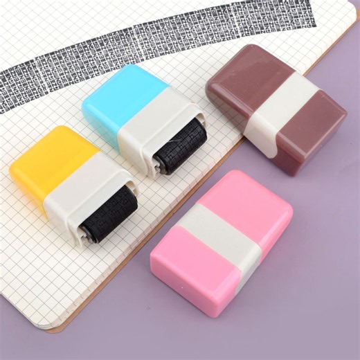 Portable Confidential Stamp, Used for Privacy Personal Information Shielder Anti-Leak Stamp, Fashion School Supplies | Lazada Philippines