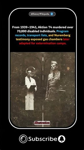 Aktion T4 Hidden Killings #darkhistory #darkfacts
