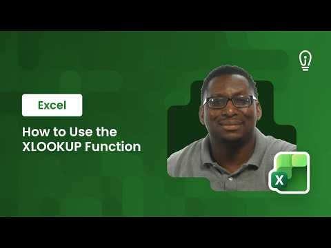 How to Use XLOOKUP in Excel (2026)