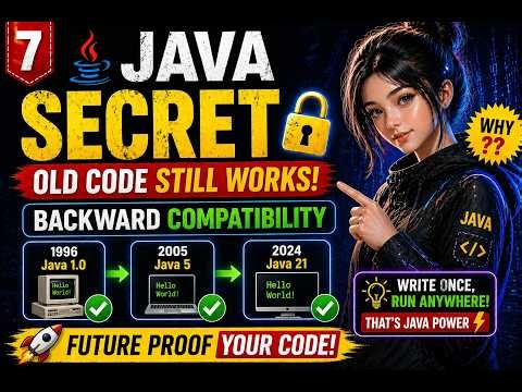 Java Backward Compatibility 🔥 | Why Old Code Still Works?