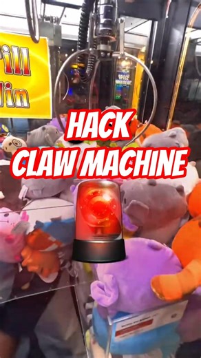 Claw machine owners HATE this trick #viralshort #clawmachine