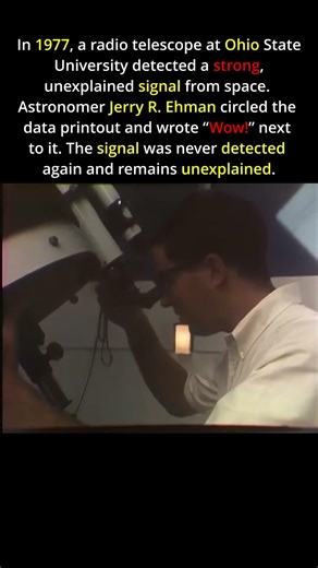 The “Wow! Signal” 1977