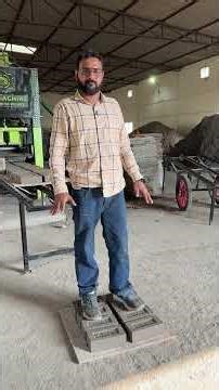 Fly Ash Brick Machine | Fully Automatic with 8-Cavity #machine #construction