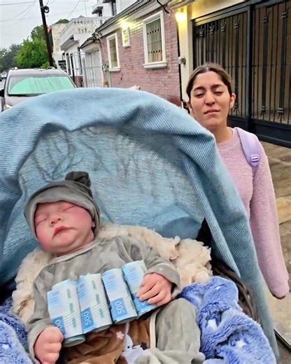 Le regalé bebe lleno de billetes a joven hermosa que lo perdió todo 😭 nos rompió el corazón