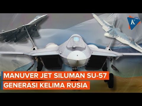 Rusia Pamer Jet Tempur Siluman SU-57 Generasi Terbaru, Sukses Terbang Perdana