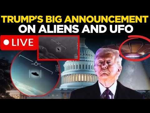 LIVE NEWS | Trump Exposes Shocking UFO Secrets Hidden by US Officials! | Trump | US News Live