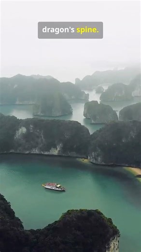 Vietnam's Bay of Legends — Where Mountains Float 🤯 #viralshort