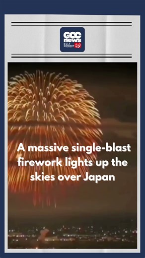 World Largest Single Blast Firework Nagaoka Japan Festival Viral Explosion