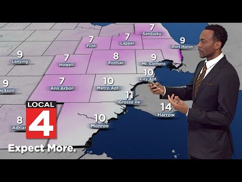 Metro Detroit weather forecast Dec. 31, 2025 -- 10 p.m. Update