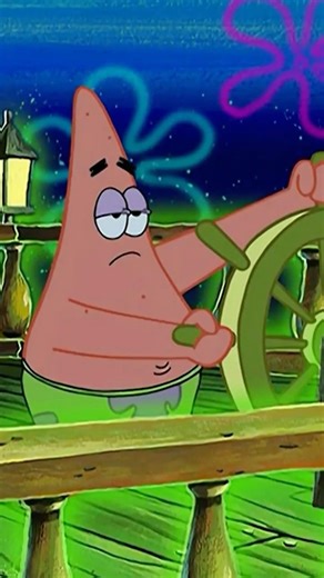 when you let SpongeBob & Patrick captain the ship 😅