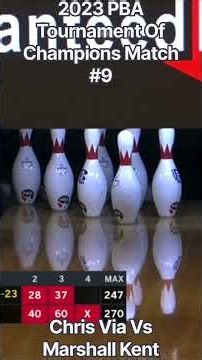 2023 PBA Tournament Of Champions Match #9 #sports #bowling #pba
