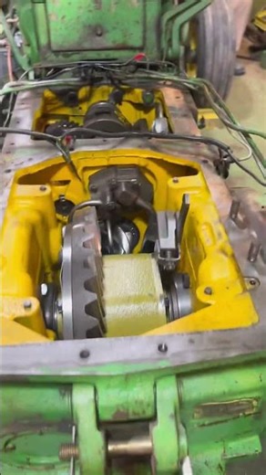 John Deere 4010 transmission work #farming #tractor