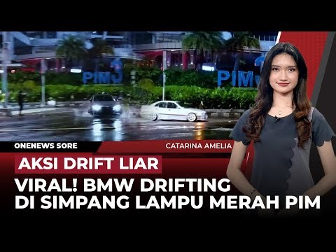 [LIVE] 🔴 Viral BMW Drifting di PIM hingga Detik-Detik Jurnalis Dipiting Polisi | Onenews Sore