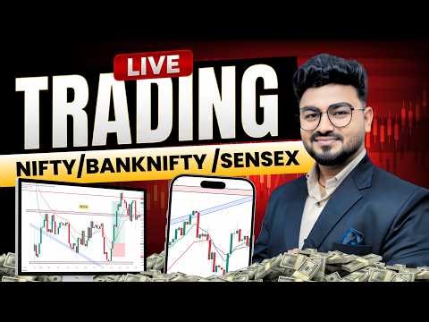 24 April 🔴LIVE Trading CALL या PUT- NIFTY, BANK NIFTY & SENSEX Live Analysis | Options Trading LIVE