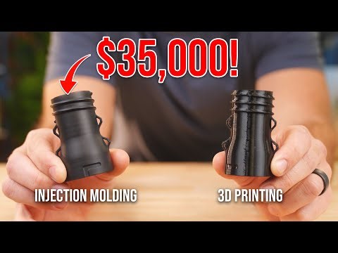 Why is 3D Printing so Expensive? Injection Molding Comparison