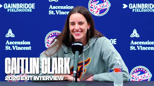Caitlin Clark 2026 Exit Interview | Indiana Fever