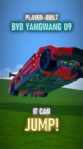 troller Built a Jumping BYD Yangwang U9 in Evertech Sandbox