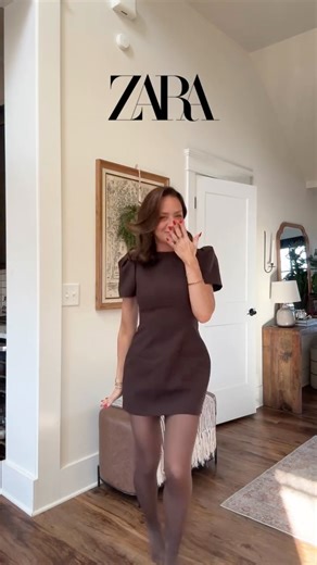 Kristina Errington on Instagram: "ZARA haul 🤎 Comment SHOP for links to everything. 12/10 best Zara haul. The first dress is EVERYTHING!!! 🔥 I am keeping every single one, & Which look is your fave?! I’m team brown dress & the denim/tee!! Zara winter fashion always hits! #zarahaul #zaranewin #zara the most EPIC Zara winter haul! https://liketk.it/5KHuM"