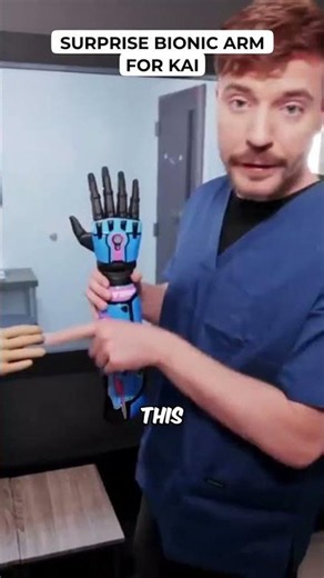 Surprise Bionic Arm for Kai