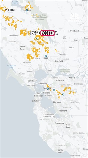 PG&E warns Bay Area customers of possible shutoffs amid high winds, dry conditions • #BayArea #pge