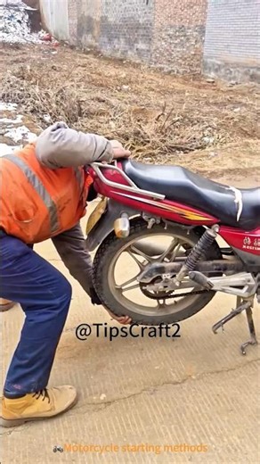 🏍️ How can you start it if there's no battery and no fuel?