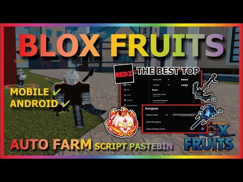 [REDZ HUB] BLOX FRUITS Script No Key AUTO FARM, AUTO DUNGEON, SEA EVENT, AUTO RAID, MASTERY (BEST)🌐