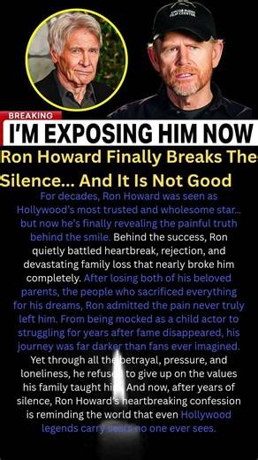 Ron Howard Finally Breaks The Silence... And It Is Not Good#shorts