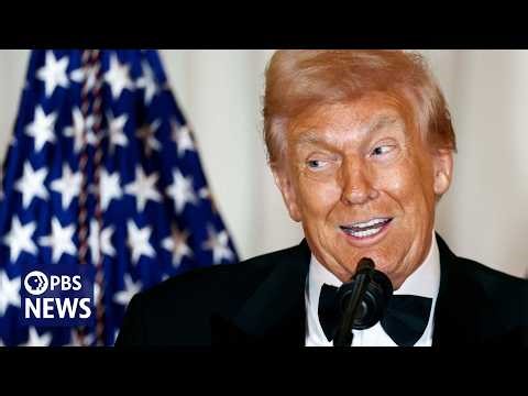 WATCH LIVE: Trump attends White House Correspondents' Dinner for the 1st time as president