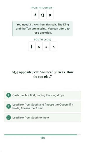 Bridge Puzzle #31 - Can You Find the Best Play?