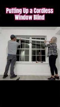 Installing a Cordless Window Blind #diy #howto #home #windows
