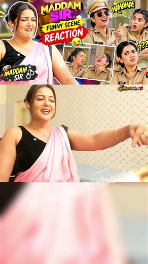 Gulki reaction 😜🫣 Maddam Sir short video reaction 🤭🥀❤️‍🩹#shorts #trending #youtubeshorts #reaction