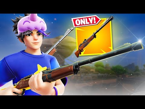 Can I win ONLY using Hunting Rifles?!