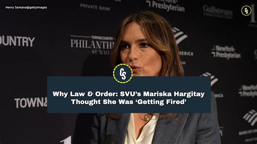Why Law & Order: SVU’s Mariska Hargitay Thought She Was ‘Getting Fired’