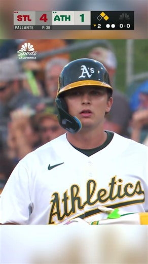 A's get on the board with a three-run rally 💪 | NBC Sports California