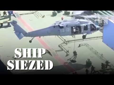 U.S. seizes Iran-linked ship as tensions rise despite ceasefire