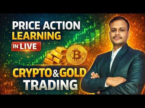 Beginner to Pro 📈 | Price Action Candlestick Strategy #btclivetrading #goldlivetrading