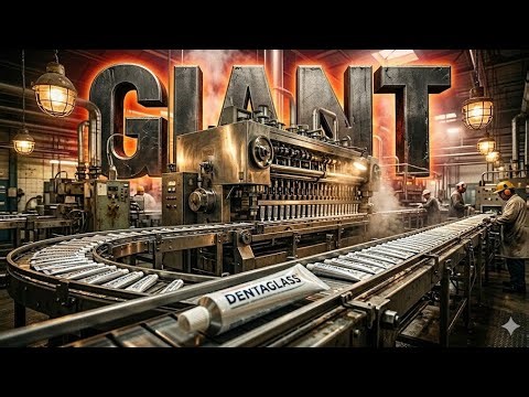 Inside an Old Toothpaste Factory | Satisfying Manufacturing Process in 4K How to toothpaste
