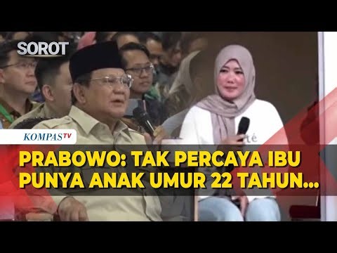 LOL! President Prabowo Can't Believe a Mortgage Debtor's Confession of a 22-Year-Old Child