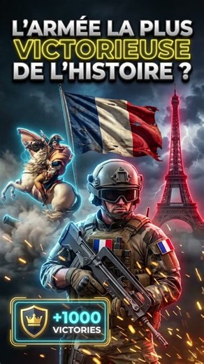 Quelle est l'armée la plus victorieuse de l'histoire ? (Ce n'est pas ce que vous croyez) #shorts