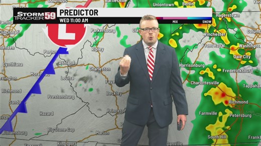 Couple of strong storms in WV Wednesday – here’s what to expect