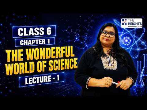 Class 6th Science Chapter 1 The Wonderful World of Science | Lecture 1 | 𝐓𝐡𝐞 𝐇𝐞𝐢𝐠𝐡𝐭𝐬